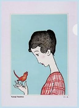 Amazon | ＜竹久夢二＞ クリアファイル（A4) 赤い鳥 【竹久夢二